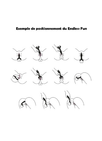 Vibromasseur et stimulateur noir homme et femme Endless Fun Satisfyer - CC597765